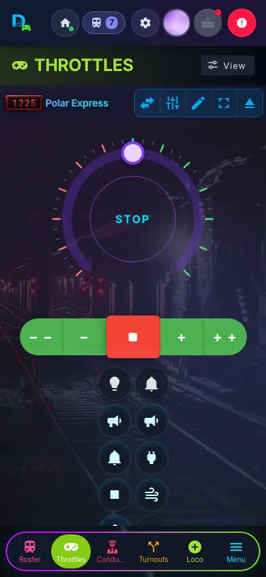 The Dial throttle style